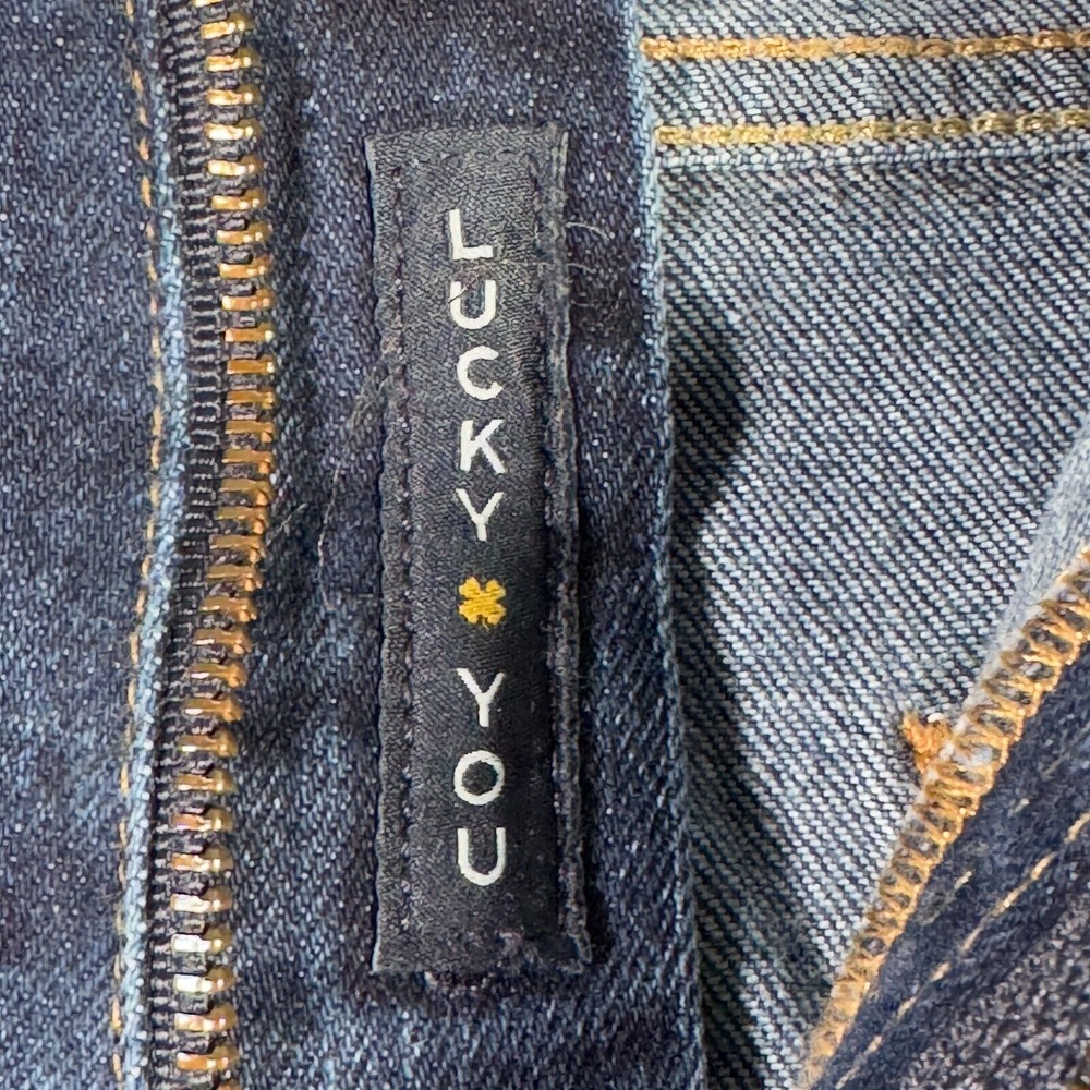 Lucky Brand Jeans Mens 40x32 Blue 410 Athletic Slim‎ Straight Medium Wash Denim - Picture 13 of 16